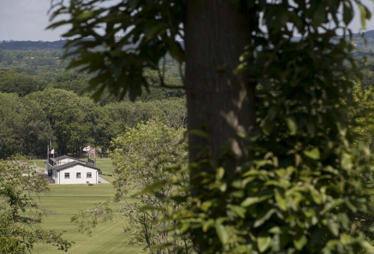 Private equestrian clubhouse at Cortium Equestrian just off the A3 near west London